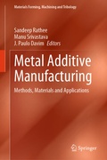 Cover: Metal Additive Manufacturing - Springer