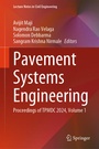 Cover: Pavement Systems Engineering - Springer