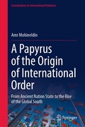 Cover: A Papyrus of the Origin of International Order - Springer