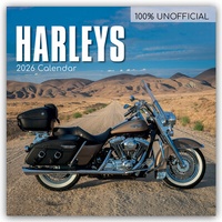 Abbildung von: Harleys - Harley Davidson 2026 - 16-Monatskalender - Brown Trout-Auslieferer Flechsig