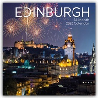 Abbildung von: Edinburgh 2026 - 16-Monatskalender - Brown Trout-Auslieferer Flechsig