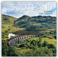 Abbildung von: Scotland - Schottland 2026 - 16-Monatskalender - Brown Trout-Auslieferer Flechsig