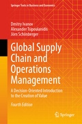 Cover: Global Supply Chain and Operations Management - Springer