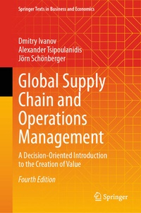 Enlarge image Cover: Global Supply Chain and Operations Management - Springer