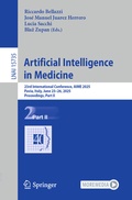Cover: Artificial Intelligence in Medicine - Springer