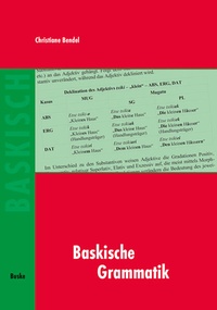 Abbildung von: Baskische Grammatik - Buske, H
