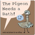 Cover: The Pigeon Needs a Bath! (Board Book) - Disney Press