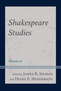 Enlarge image Cover: Shakespeare Studies - Fairleigh Dickinson University Press,U.S.