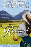 Cover: Redeemed (Safe Havens 3) - Sandy James