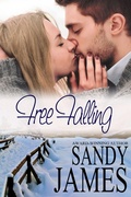 Cover: Free Falling (Damaged Heroes, #2) - Sandy James