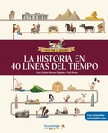 Cover: La historia en 40 l&iacute;neas del tiempo - Shackleton books