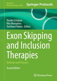 Abbildung von: Exon Skipping and Inclusion Therapies - Humana