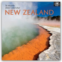 Abbildung von: New Zealand - Neuseeland 2026 - 16-Monatskalender - Brown Trout-Auslieferer Flechsig