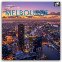 Abbildung von: Melbourne 2026 - 16-Monatskalender - Brown Trout-Auslieferer Flechsig