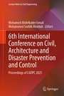 Cover: 6th International Conference on Civil, Architecture and Disaster Prevention and Control - Springer
