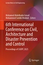 Cover: 6th International Conference on Civil, Architecture and Disaster Prevention and Control - Springer
