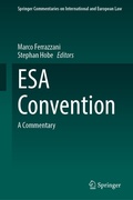 Cover: ESA Convention - Springer