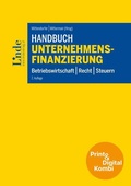 Cover: Handbuch Unternehmensfinanzierung (Kombi Print&digital) - Linde