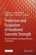Cover: Prediction and Evaluation of Hardened Concrete Strength - Springer Nature Switzerland AG