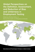 Cover: Global Perspectives on the Definition, Assessment, and Reduction of Bias and Unfairness in Employment Testing - Cambridge University Press