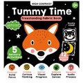 Cover: A High-Contrast Tummy Time Black-and-White Sensory Rag Book: Part of the A Wonderful Wood Collection for Newborns and Babies 0-2 years - Kennedy Publishing