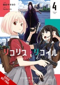 Cover: Lycoris Recoil, Vol. 4 (manga) - Yen Press