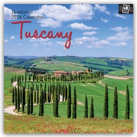 Abbildung von: Tuscany - Toskana 2026 - 16-Monatskalender - Brown Trout-Auslieferer Flechsig