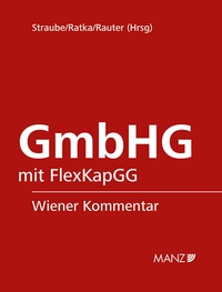 Abbildung von: Wiener Kommentar zum GmbH-Gesetz - Manz