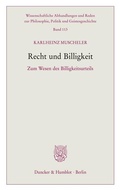 Bild: Recht und Billigkeit - Duncker & Humblot