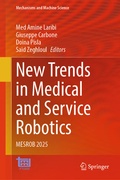 Cover: New Trends in Medical and Service Robotics - Springer