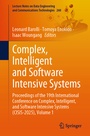 Cover: Complex, Intelligent and Software Intensive Systems - Springer
