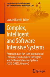 Abbildung von: Complex, Intelligent and Software Intensive Systems - Springer
