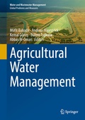 Cover: Agricultural Water Management - Springer