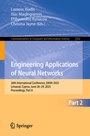 Cover: Engineering Applications of Neural Networks - Springer