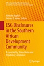 Cover: ESG Disclosures in the Southern African Development Community - Springer