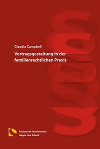 Abbildung von: Vertragsgestaltung in der familienrechtlichen Praxis - Hagener Wissenschaftsverlag
