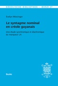 Cover: Le syntagme nominal en cr&eacute;ole guyanais - Buske, H