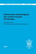 Cover: Dictionnaire &eacute;tymologique des cr&eacute;oles fran&ccedil;ais d'Am&eacute;rique - Buske, H