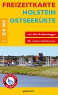 Abbildung von: Freizeitkarte Holstein, Ostseeküste - grünes herz