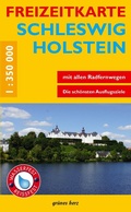 Abbildung von: Freizeitkarte Schleswig-Holstein - grünes herz