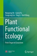 Cover: Plant Functional Ecology - Springer Nature Switzerland AG