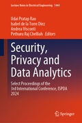 Cover: Security, Privacy and Data Analytics - Springer Nature Switzerland AG
