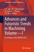 Cover: Advances and Futuristic Trends in Machining Volume-I - Springer