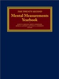 Cover: The Twenty-Second Mental Measurements Yearbook - Buros Institute of Mental Measurements,U.S.