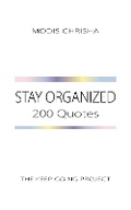 Cover: Stay Organized - ROITH MEDIA LTD