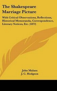 Enlarge image Cover: The Shakespeare Marriage Picture - Kessinger Publishing