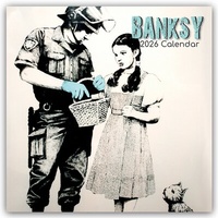 Abbildung von: Banksy 2026 - 16-Monatskalender - Brown Trout-Auslieferer Flechsig