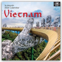 Abbildung von: Vietnam 2026 - 16-Monatskalender - Brown Trout-Auslieferer Flechsig