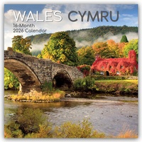 Abbildung von: Wales 2026 - 16-Monatskalender - Brown Trout-Auslieferer Flechsig