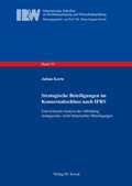 Cover: Strategische Beteiligungen im Konzernabschluss nach IFRS - Kovac, Dr. Verlag